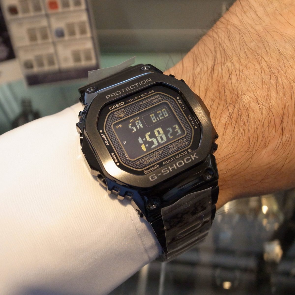 激安大特価！ オールブラック フルメタル GMW-B5000GD-1 G-SHOCK カシオ - 腕時計(デジタル)