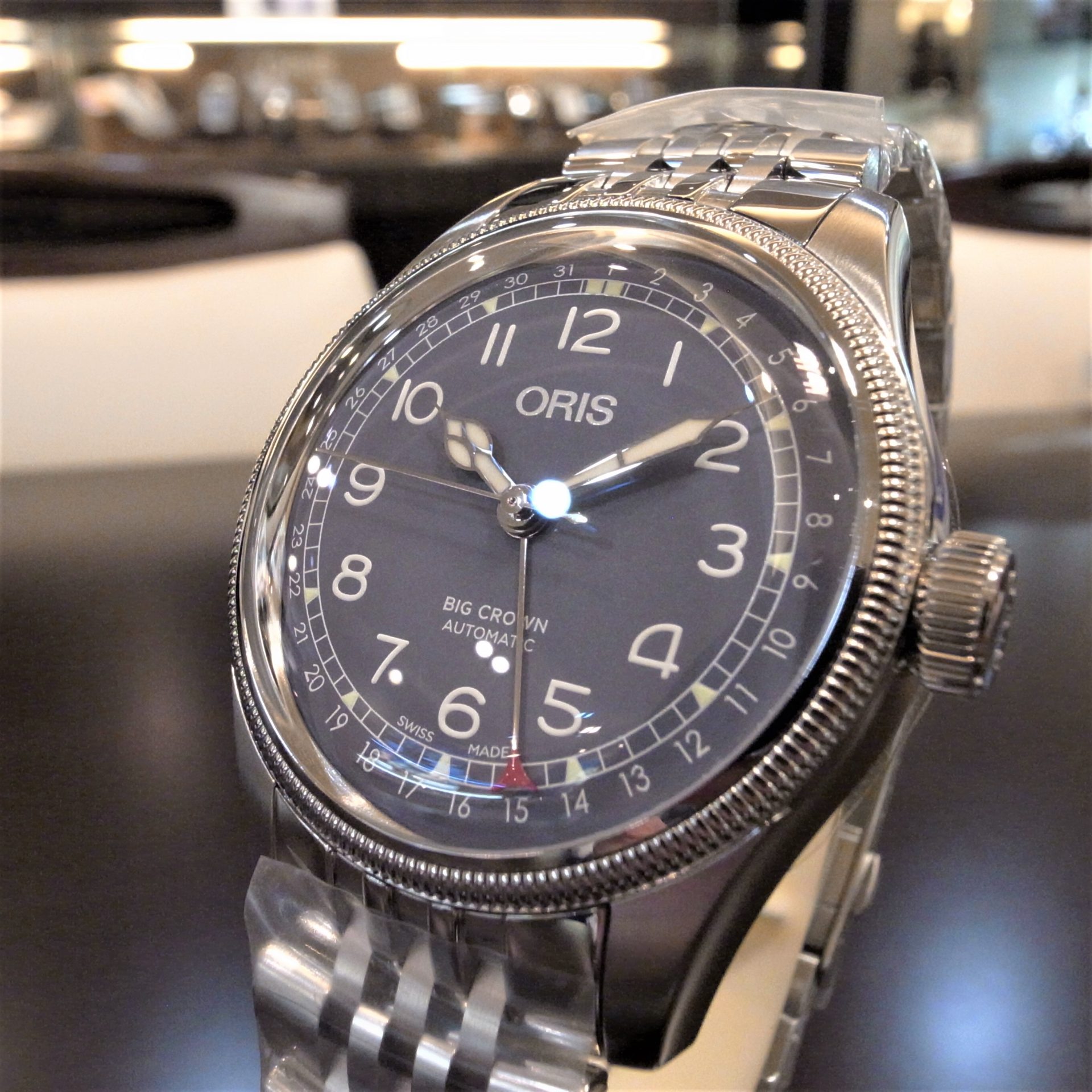 ORIS　オリス　ＢIG ＣRＯWＮ 　ポインターデイト　754 7741 4065-07 8 20 22